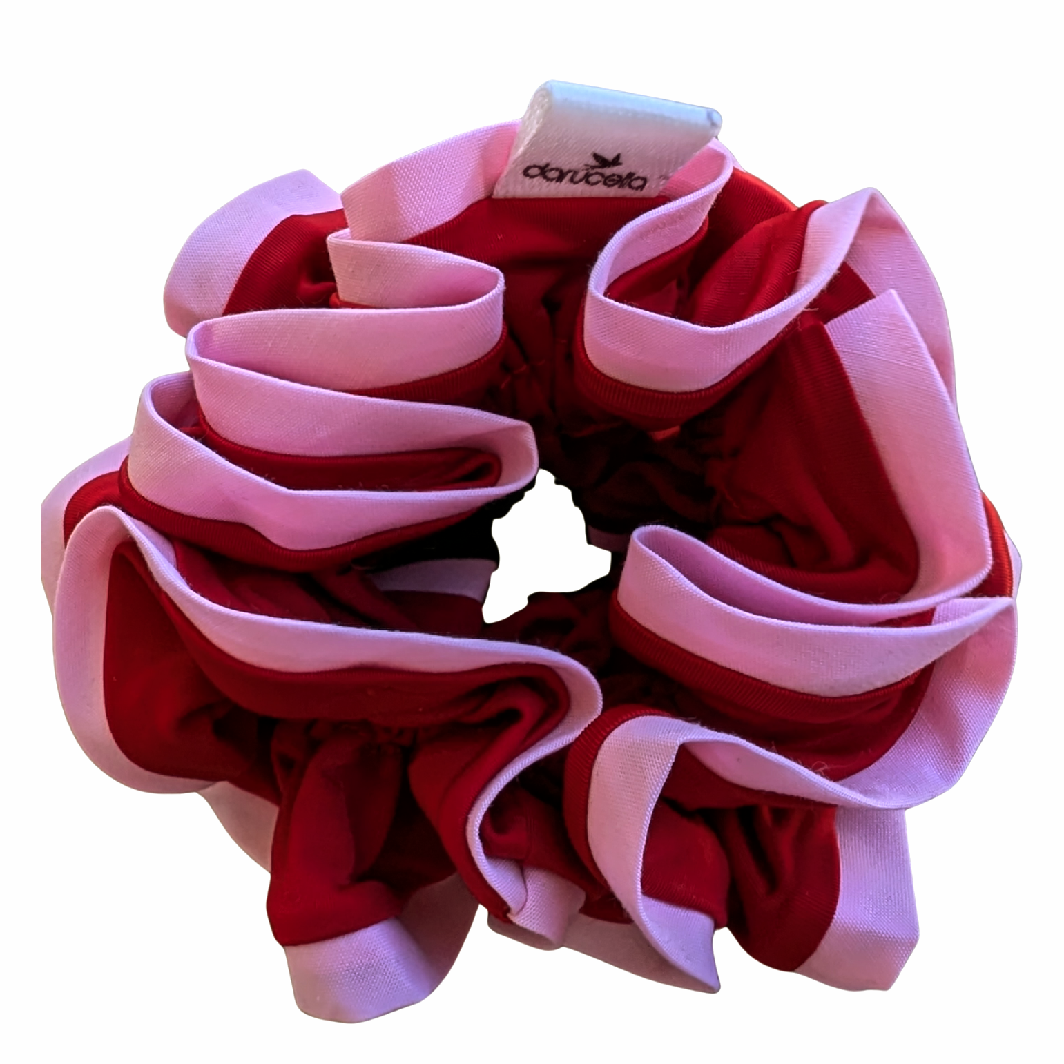 Sesgo Scrunchie Blush Rouge